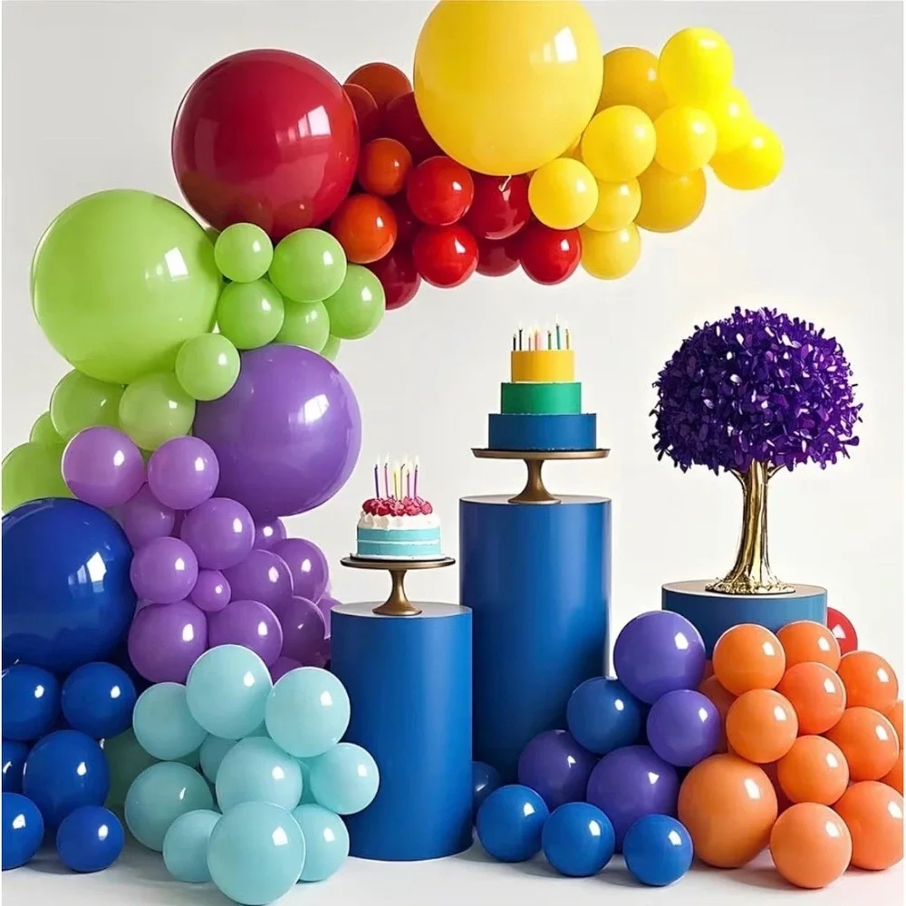 Unbranded‎ 147 Pcs Balloon Garland Kit Unisex OS Rainbow New Party Decor Arch